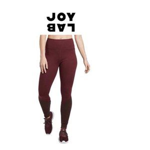 Joy Lab Womens Wine/Burgundy Spandex/Knit Leggings M